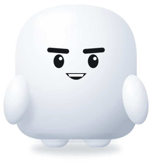 Blip, the Plizo mascot